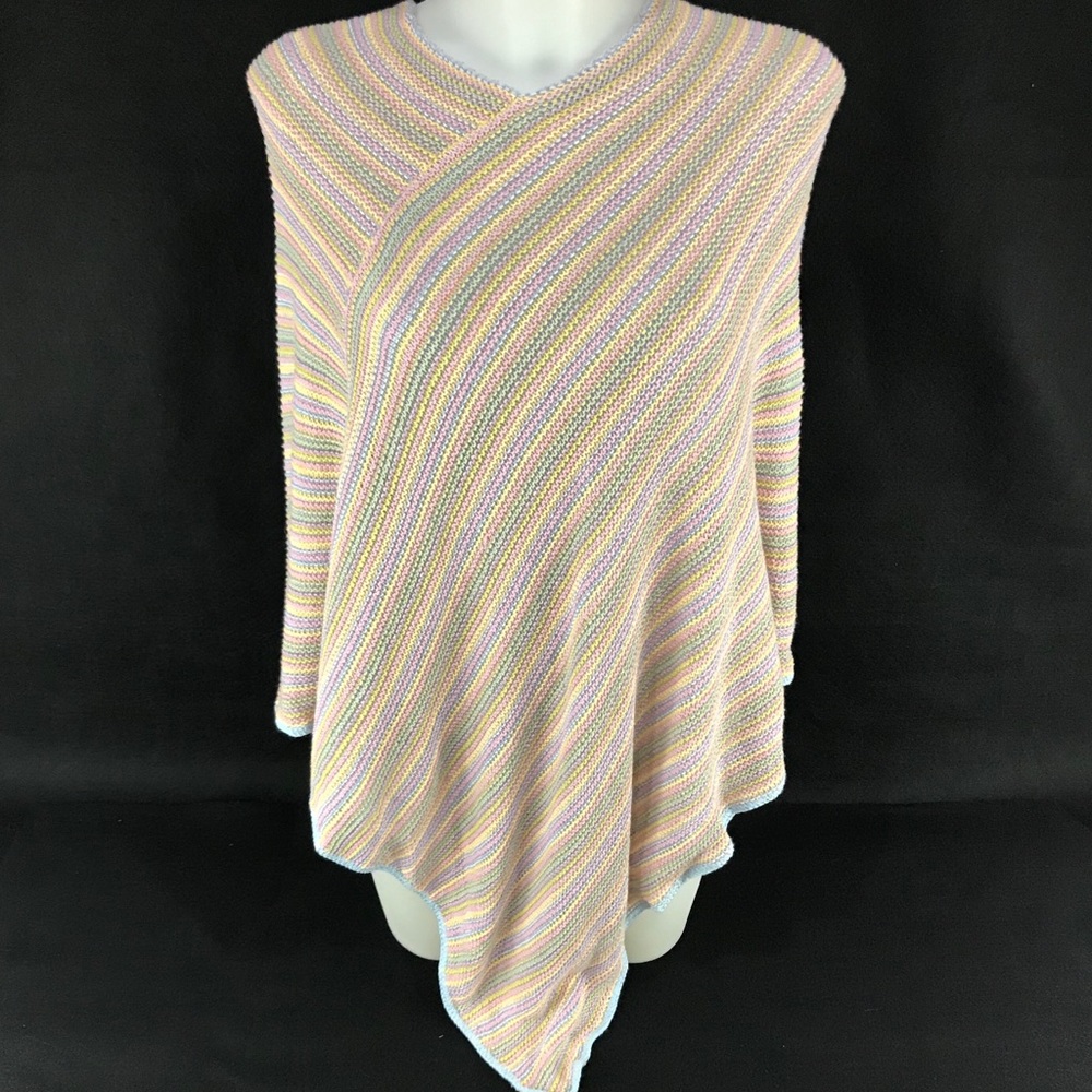 Relais Knitware knit poncho wrap shawl